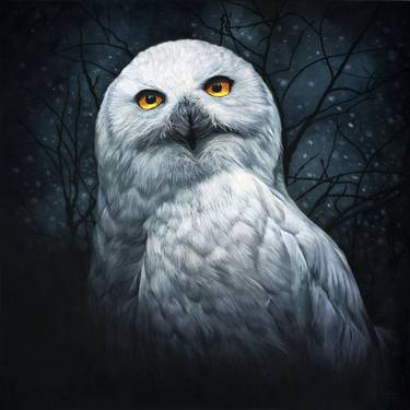 Snowy owl thumb