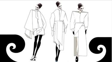 Original Illustration Fashion Drawings by Ana Matić