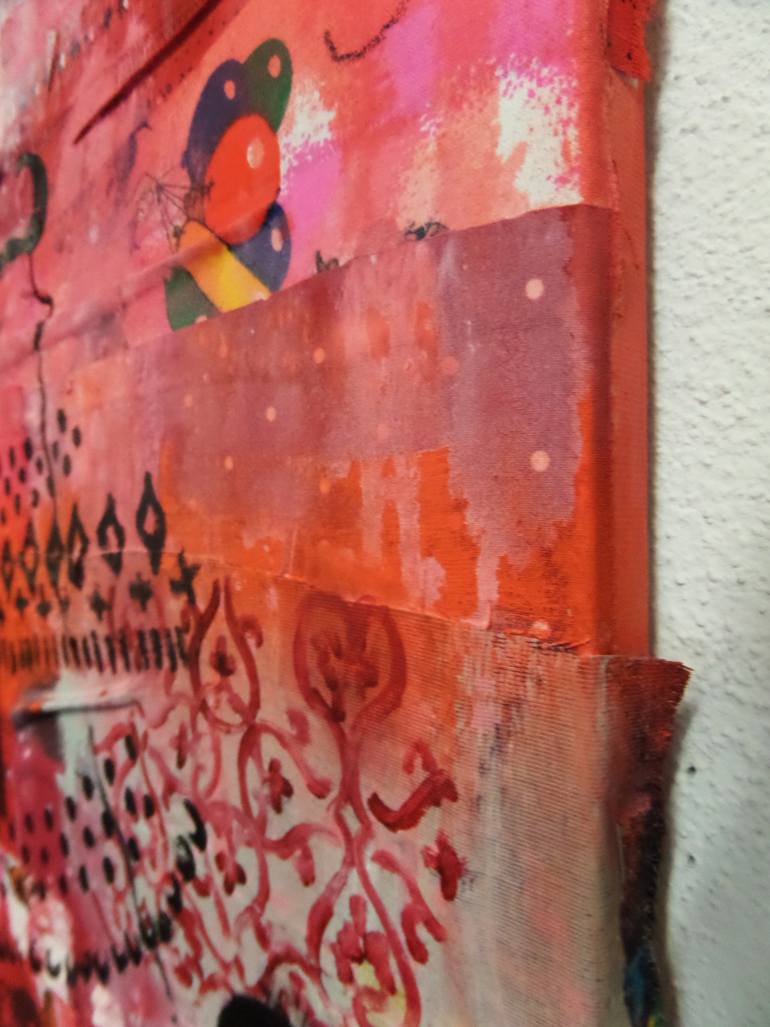 Original Abstract Expressionism Animal Painting by Michaela Knittelfelder-Lang