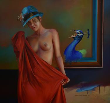 Print of Figurative Erotic Paintings by Bogoja Mojsoski