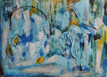Print of Abstract Cities Paintings by MA YEN