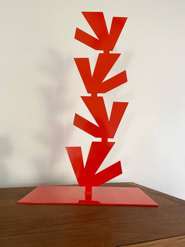 Original Contemporary Abstract Sculpture by Scott Troxel