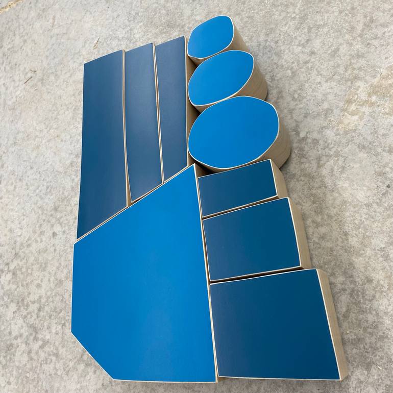 Original Contemporary Abstract Sculpture by Scott Troxel