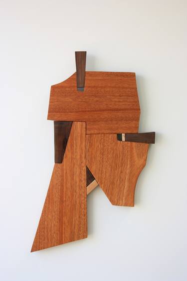 Original Cubism Abstract Sculpture by Scott Troxel