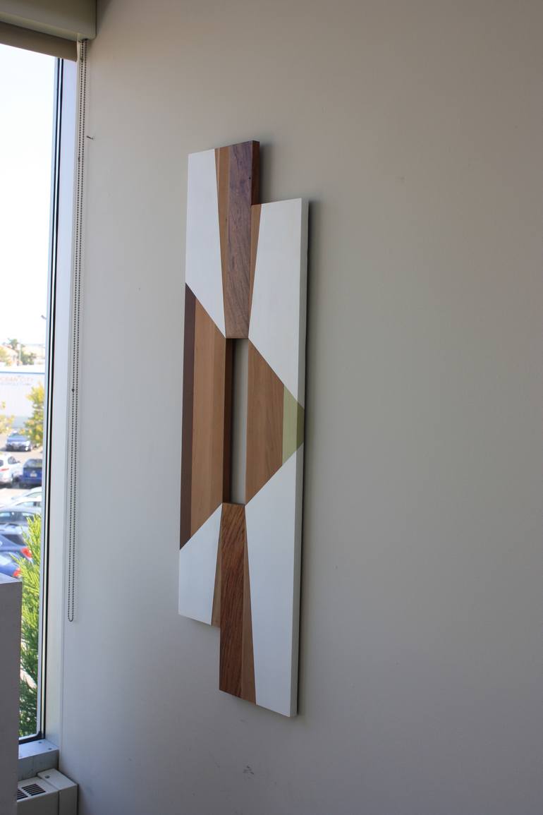 Original Cubism Abstract Sculpture by Scott Troxel