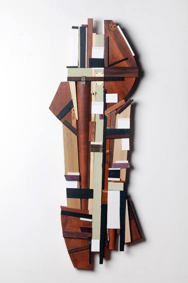 Original Cubism Abstract Sculpture by Scott Troxel