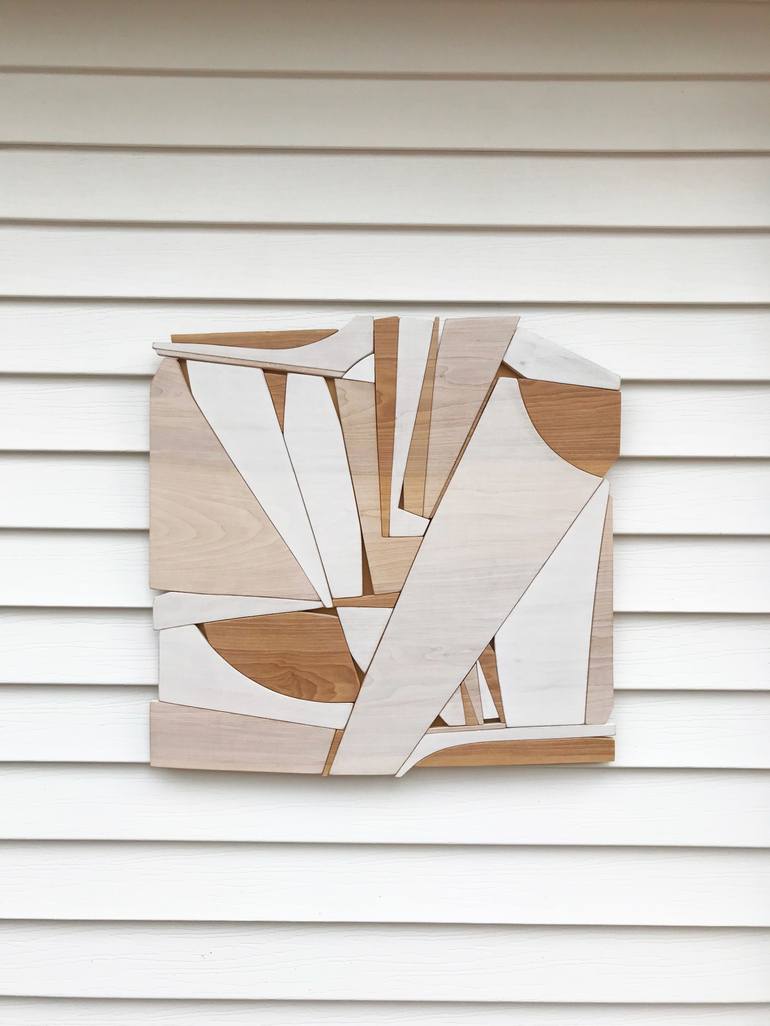 Original Art Deco Abstract Sculpture by Scott Troxel