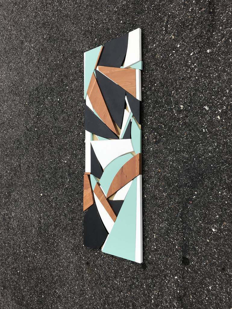 Original Cubism Abstract Sculpture by Scott Troxel