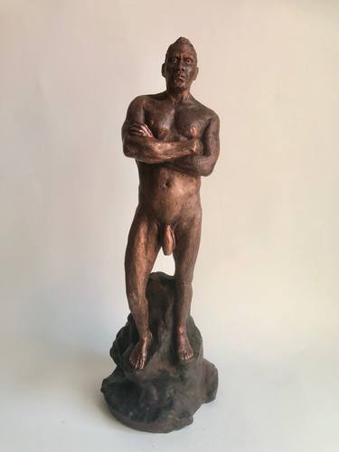 Original Realism Nude Sculpture by Jesse Lord Johnson