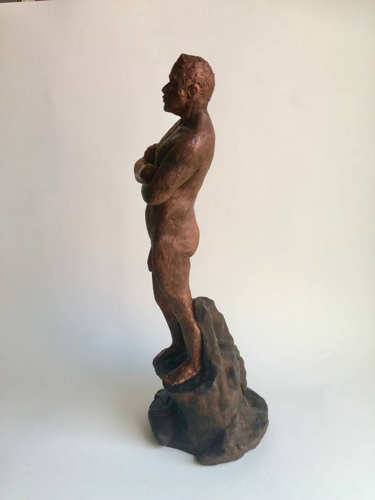 Original Realism Nude Sculpture by Jesse Lord Johnson