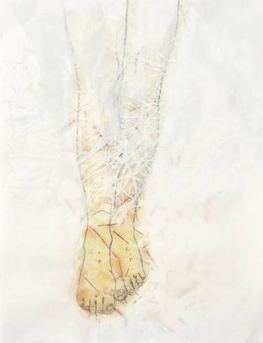 Original Expressionism Body Printmaking by Jill Saxton Smith