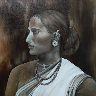 Print of Fine Art Women Paintings by Jadwan Firdaus