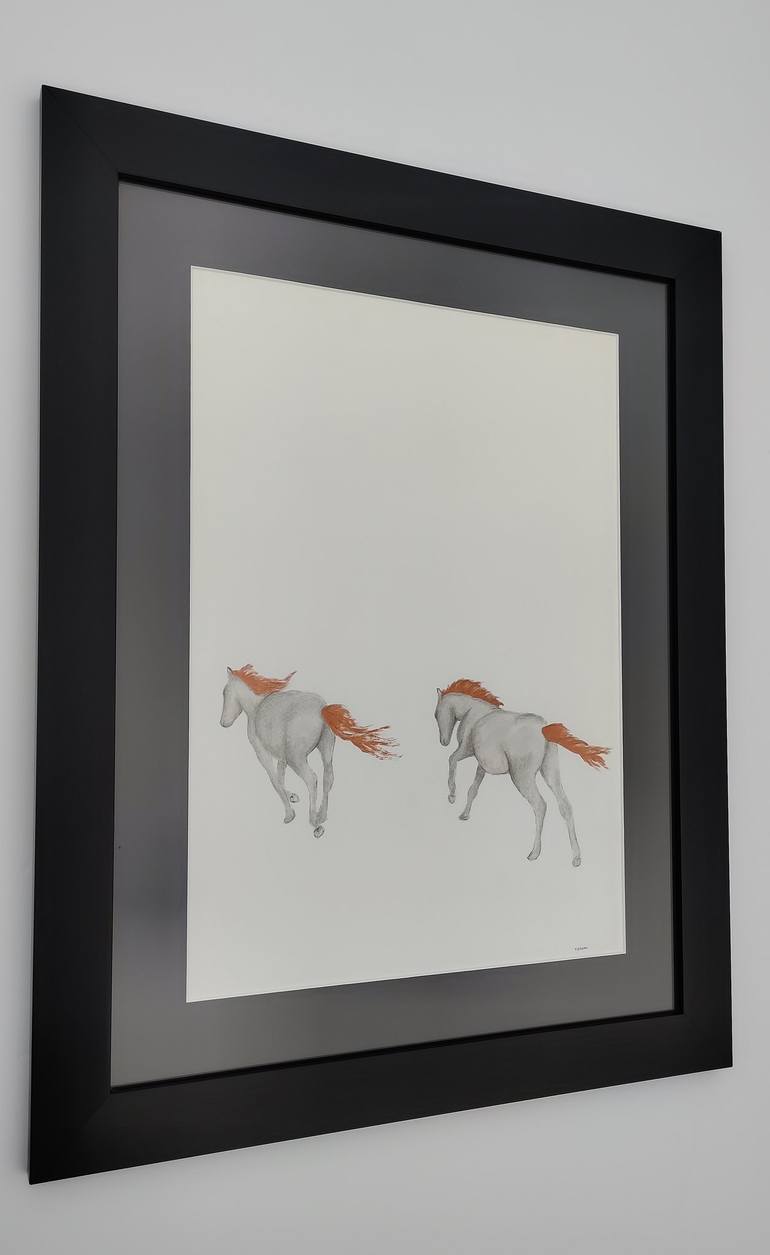 Original Expressionism Animal Drawing by Pawel Jezak