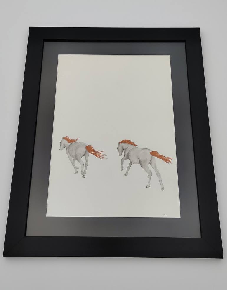 Original Expressionism Animal Drawing by Pawel Jezak