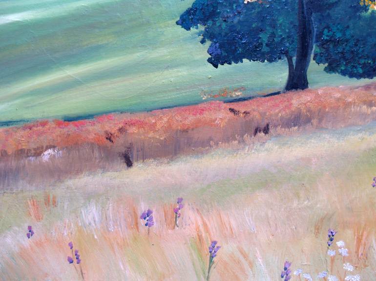 Original Impressionism Landscape Painting by Catherine Bhogal