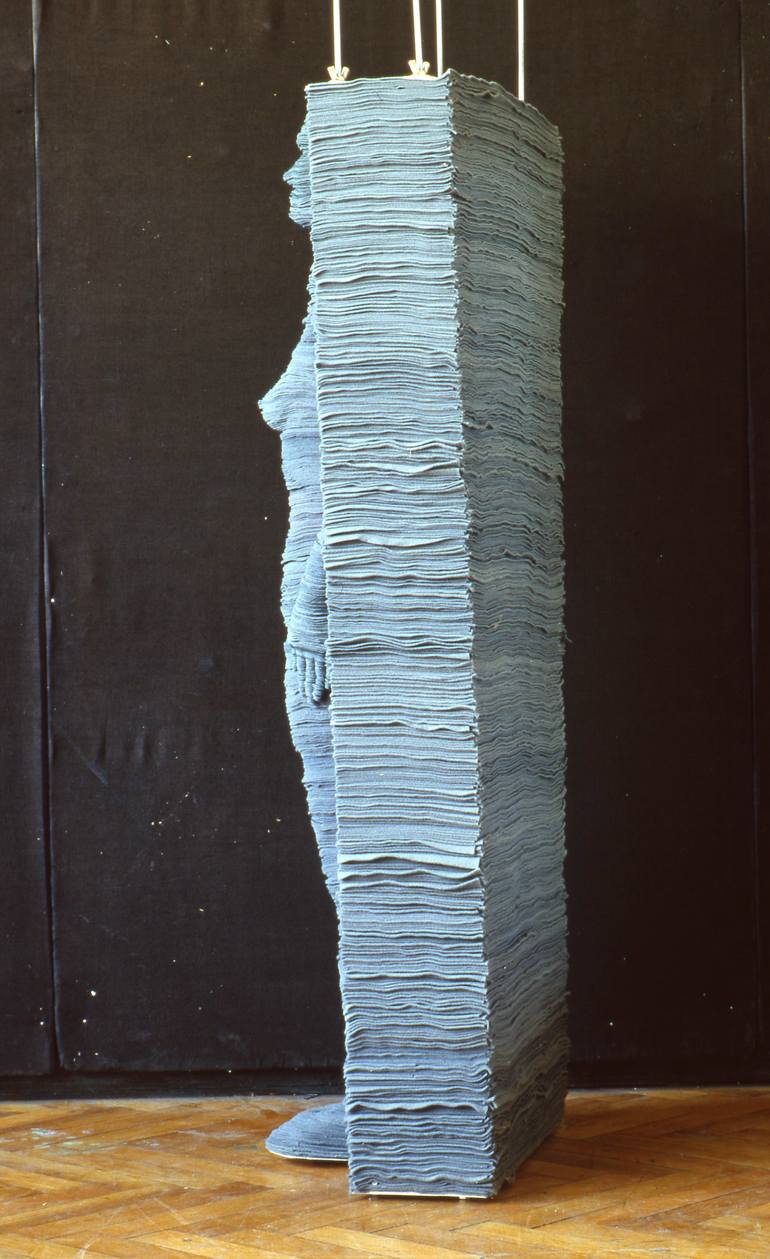 Original Conceptual Nude Sculpture by Malgorzata Jablonska