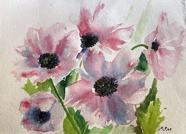 Original Floral Paintings by Grace McKee