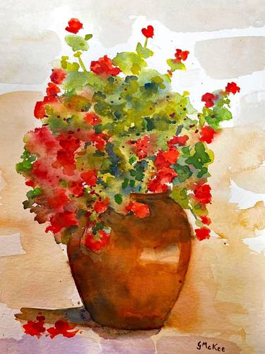 Original Impressionism Floral Paintings by Grace McKee