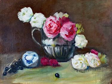 Original Impressionism Still Life Paintings by Grace McKee