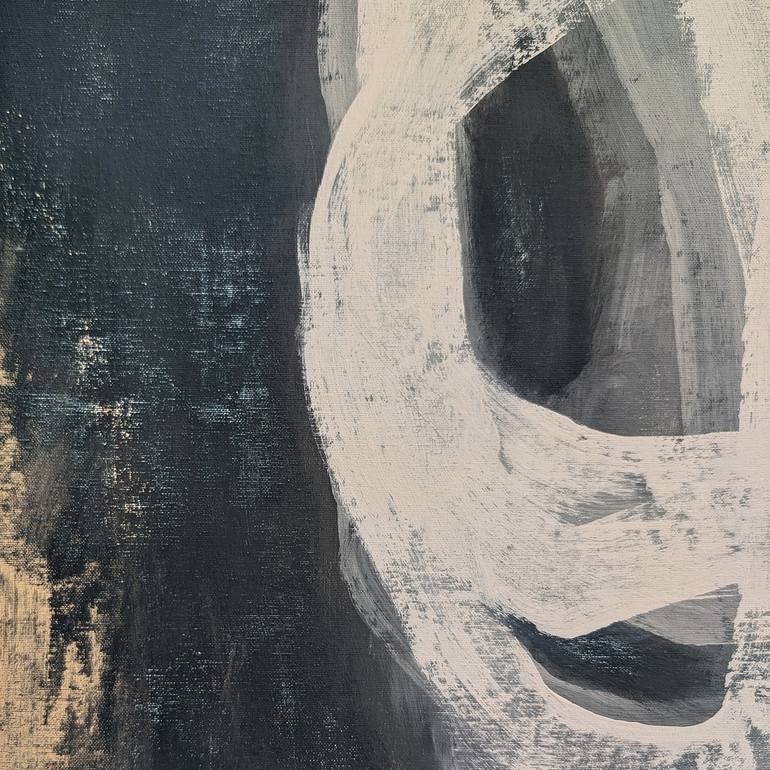 Original Abstract Expressionism Abstract Painting by Rina Ota