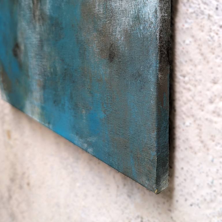 Original Abstract Expressionism Abstract Painting by Rina Ota