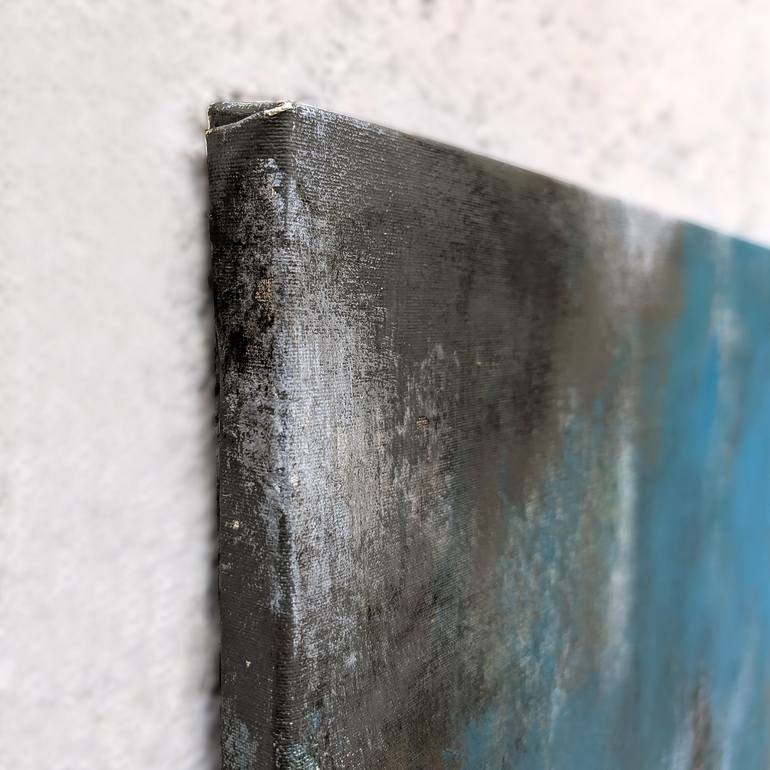 Original Abstract Expressionism Abstract Painting by Rina Ota