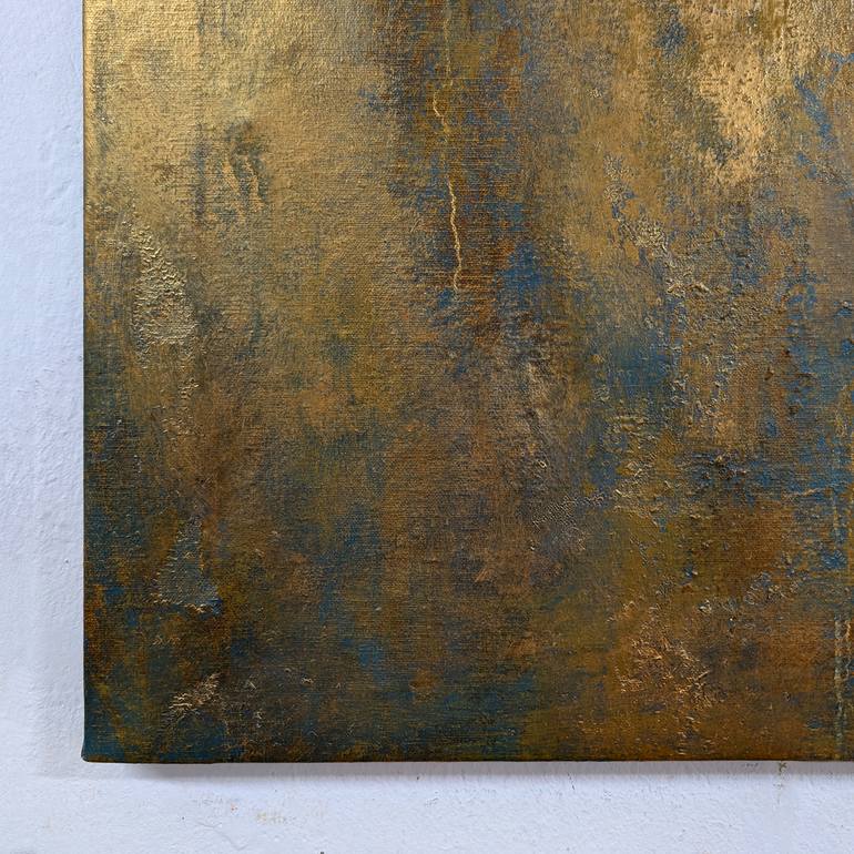 Original Abstract Expressionism Abstract Painting by Rina Ota