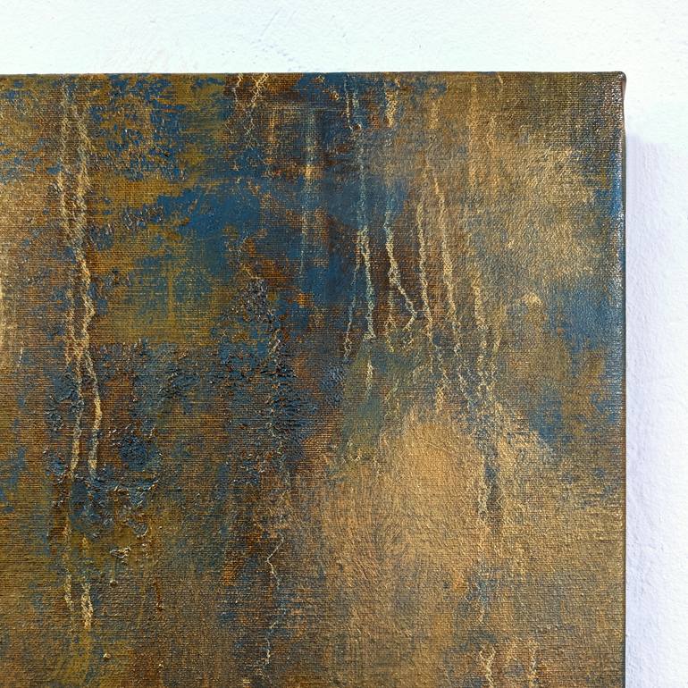 Original Abstract Expressionism Abstract Painting by Rina Ota