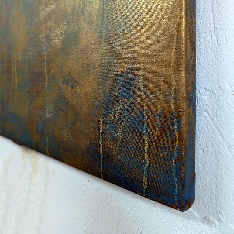 Original Abstract Expressionism Abstract Painting by Rina Ota