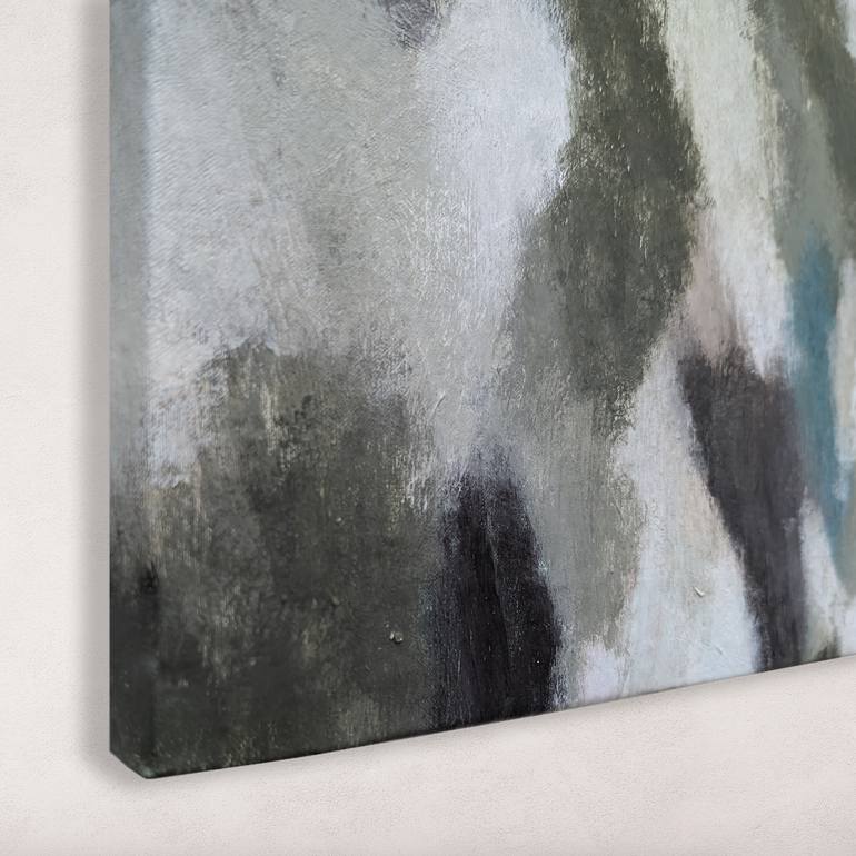 Original Abstract Expressionism Abstract Painting by Rina Ota