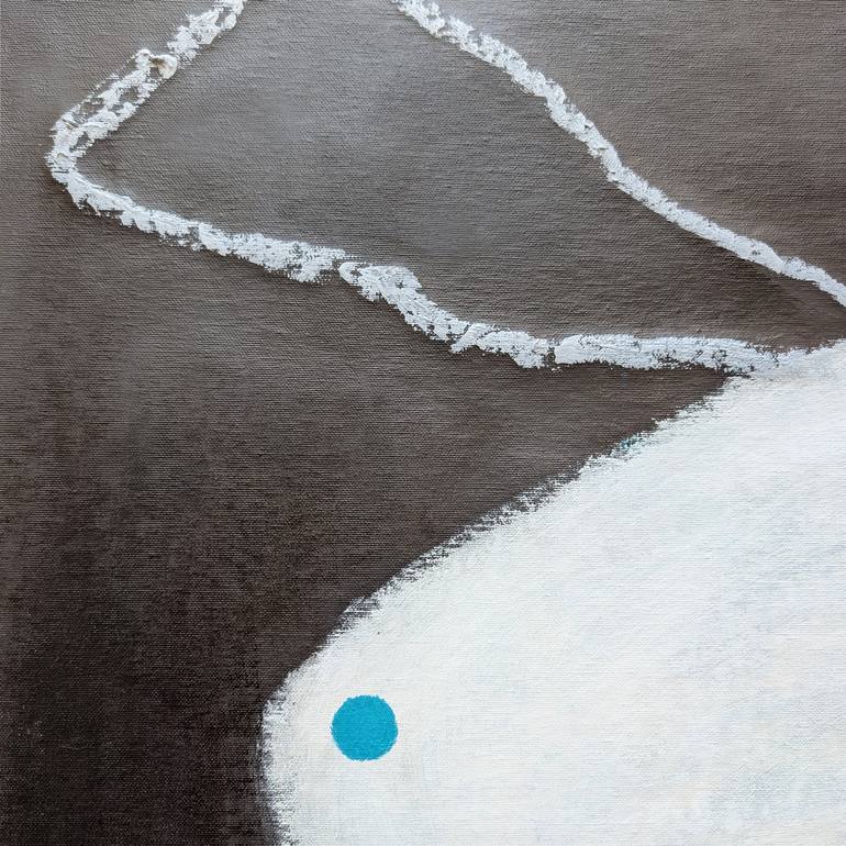 Original Abstract Expressionism Abstract Painting by Rina Ota
