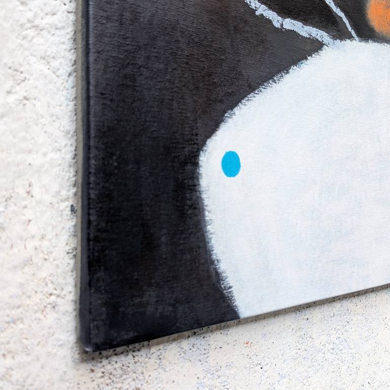 Original Abstract Expressionism Abstract Painting by Rina Ota