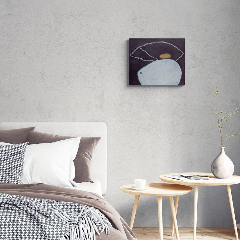 Original Abstract Expressionism Abstract Painting by Rina Ota