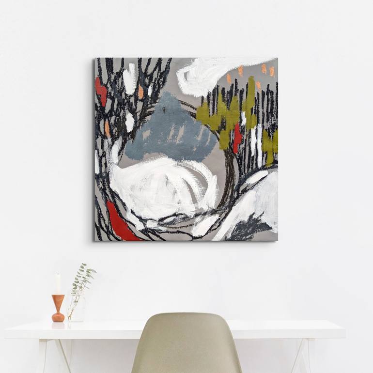 Original Abstract Painting by Rina Ota