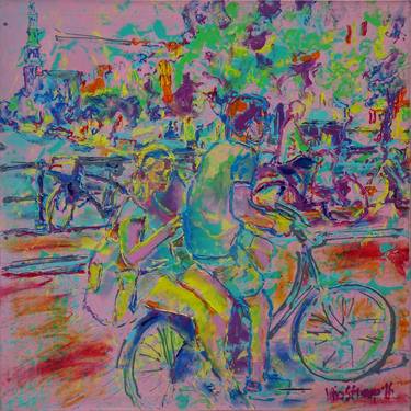 Print of Bicycle Paintings by William Streep