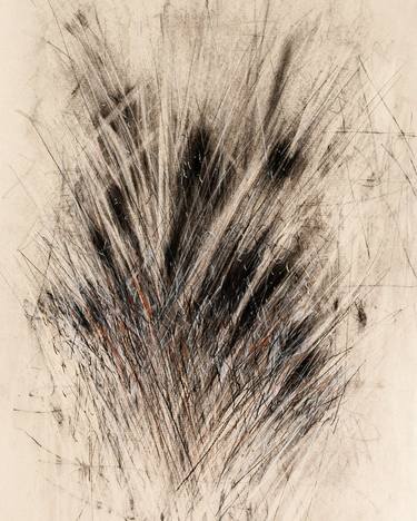 Original Abstract Expressionism Abstract Drawing by Juan Gabriel Pérez Botero - Juga