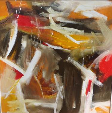 Original Abstract Paintings by Rudy Ramirez