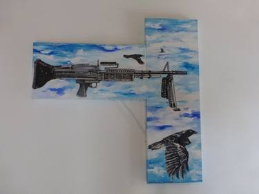 M60 in Flight (with crow escort) thumb
