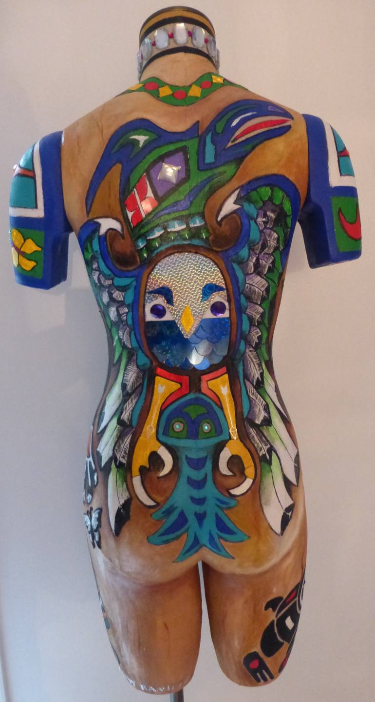 Original Expressionism Body Sculpture by Rudy Ramirez