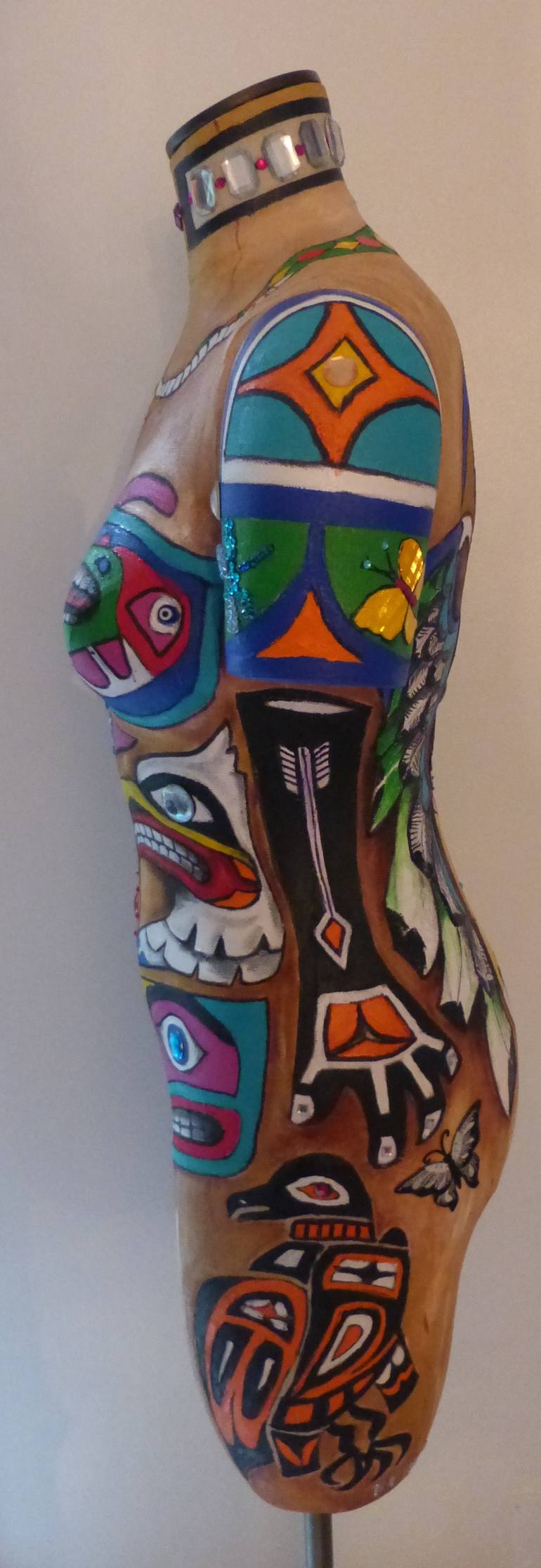 Original Expressionism Body Sculpture by Rudy Ramirez