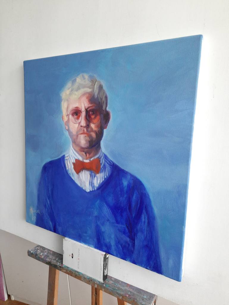 Original Figurative People Painting by Aleksandra Dorothy Milczarek