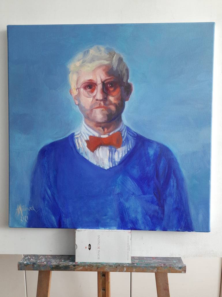 Original Figurative People Painting by Aleksandra Dorothy Milczarek