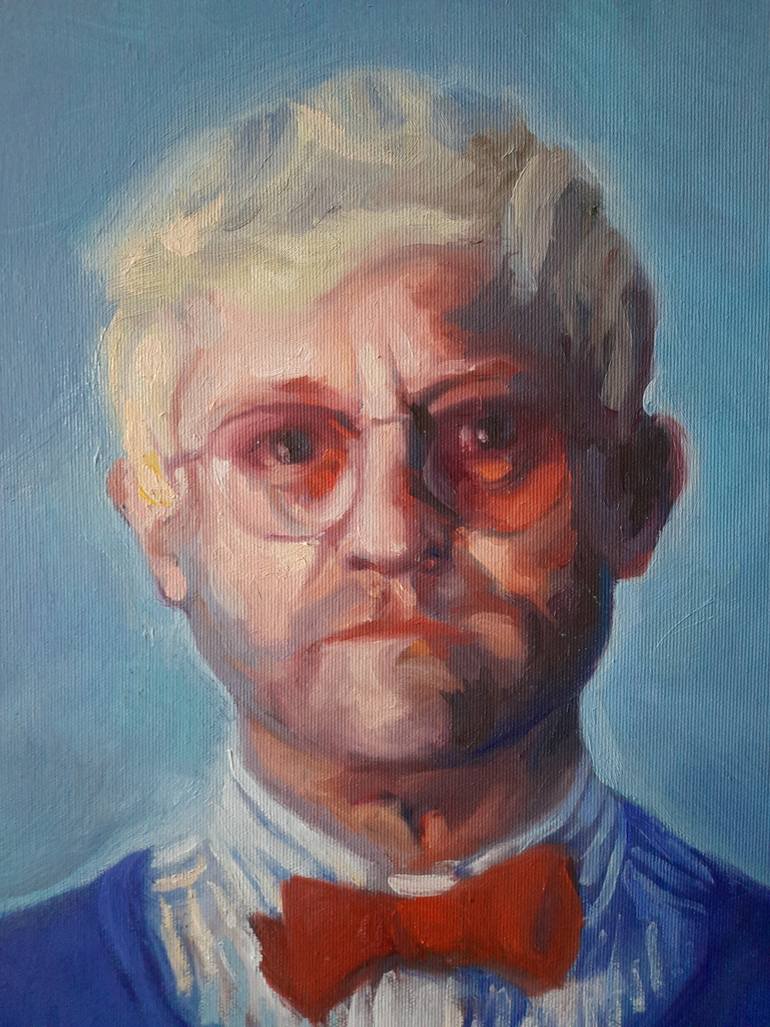 Original Figurative People Painting by Aleksandra Dorothy Milczarek