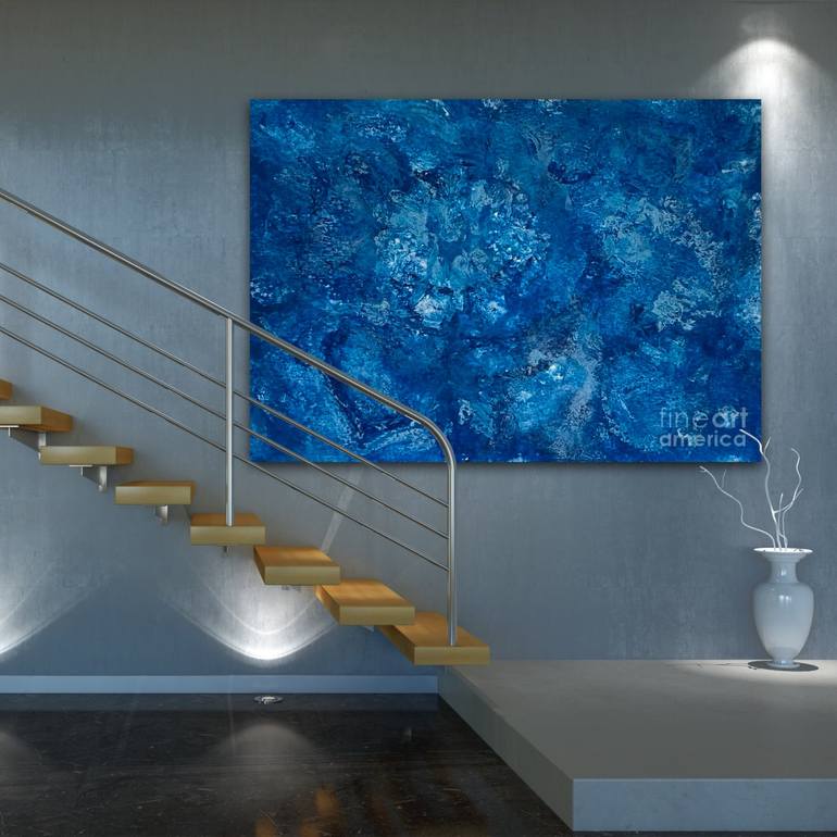 Original Abstract Painting by Aase Birkhaug ICA