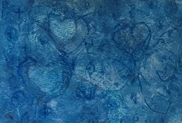 Original Abstract Expressionism Abstract Painting by Aase Birkhaug Ica