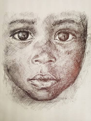 Original Portrait Drawings by Alessia Cors