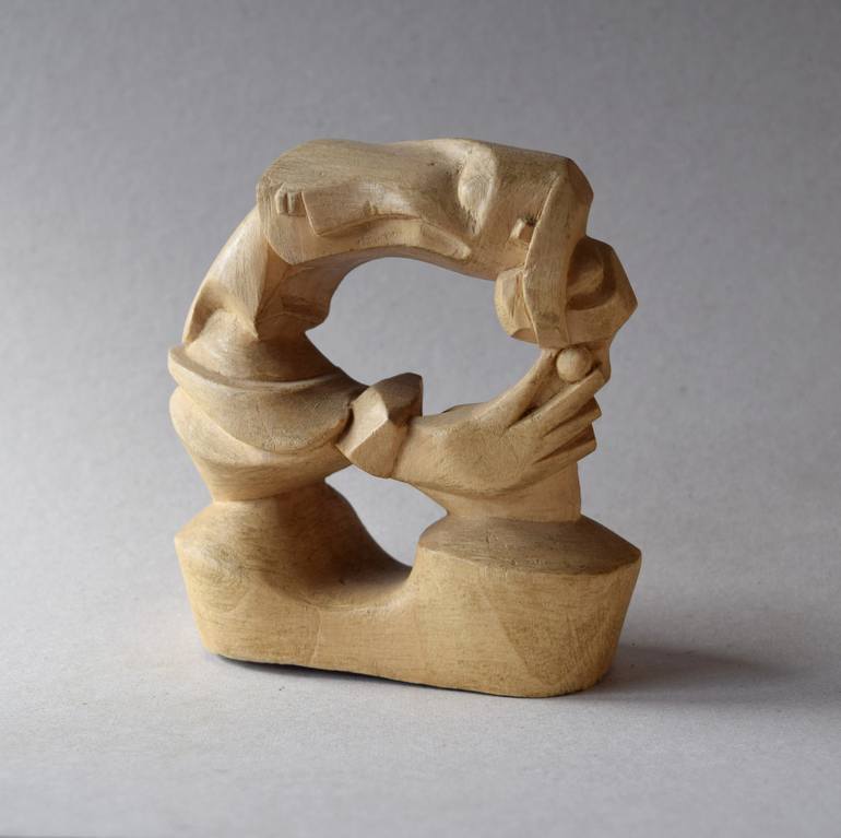 Original Conceptual Abstract Sculpture by Nikolay Malafeev
