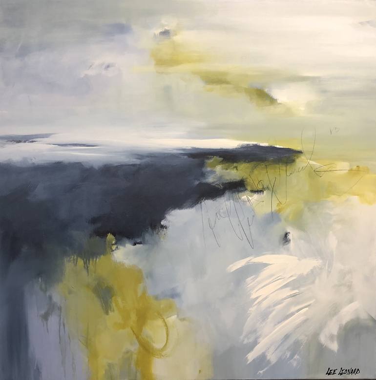 Print of Abstract Expressionism Abstract Paintings by Lee Leonard