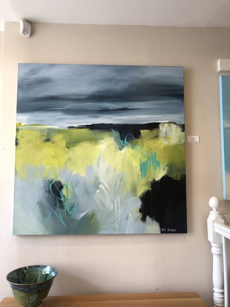Original Abstract Painting by Lee Leonard