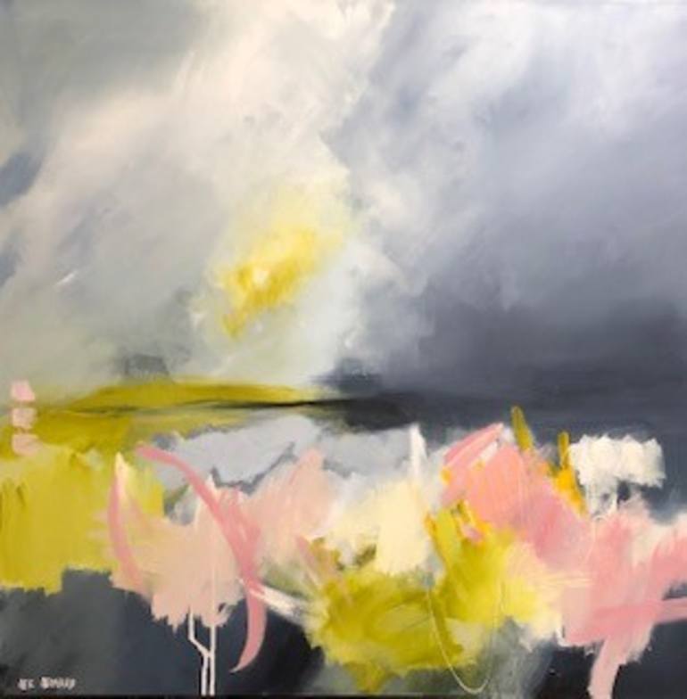 Original Abstract Expressionism Abstract Paintings by Lee Leonard